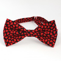Галстук-бабочка RED HEARTS