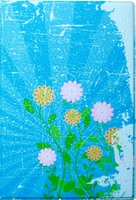 Обложка для паспорта "Grunge Flower"